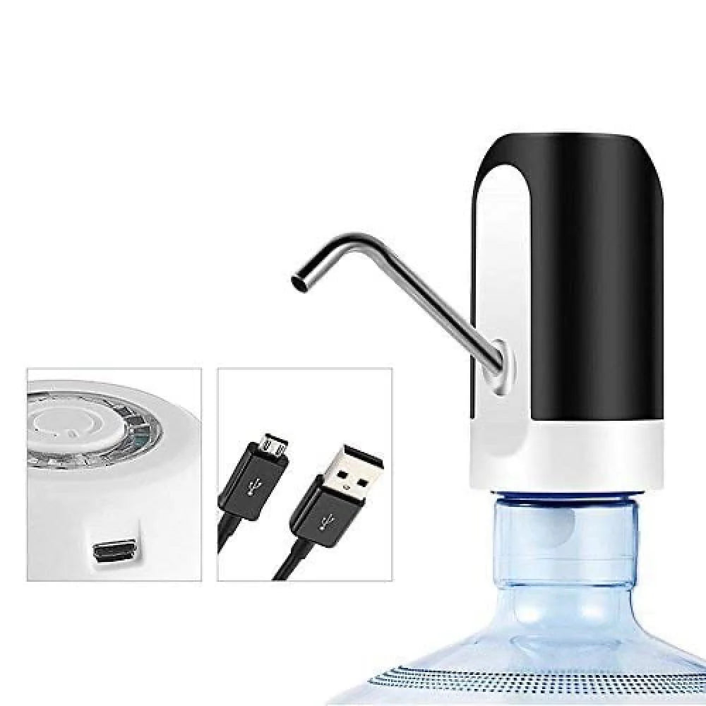 مضخة الماء اللاسلكية الذكية القابلة للشحن (USB) قارورة المياه